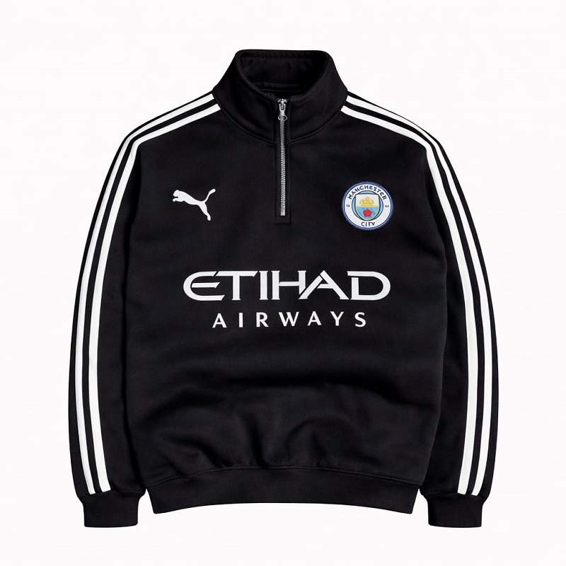 دورس نیم زیپ منچستر سیتی-مشکی